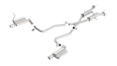 Cat-Back Exhaust for Jeep Grand Cherokee 5.7L | #140406 | Borla - Available from NEMESISUK.COM